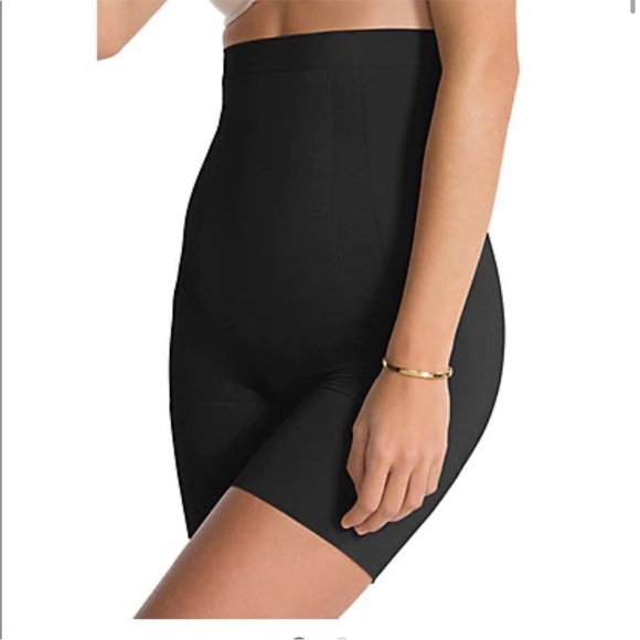 SPANX Sculpt OnCore On Core High Waist Mod Anthony Shorts Shapewear Sculpting S - Picture 1 of 9
